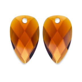 Sparkling Jewels Eardrops Earring Editions Citrine Quartz Blossom EAGEM38-BS