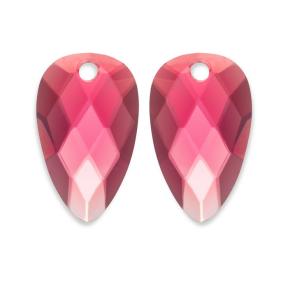 Sparkling Jewels Eardrops Earring Editions Fuchsia Quartz Blossom EAGEM51-BS