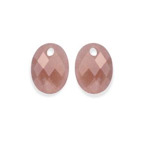 Sparkling Jewels Eardrops Sunstone Medium Oval EAGEM58-MO