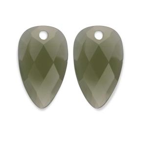 Sparkling Jewels Eardrops Lime Jade Blossom EAGEM64-BS