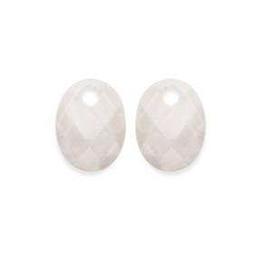 Sparkling Jewels Eardrops Pearl Medium Oval EAPEARL-MO