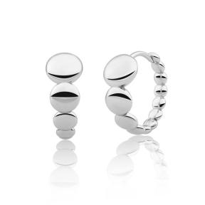 Sparkling Jewels Bubble Creolen Huggies EAS33