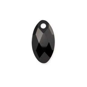 sparkling jewels leaf editions facet onyx hanger pengem07-fct-s