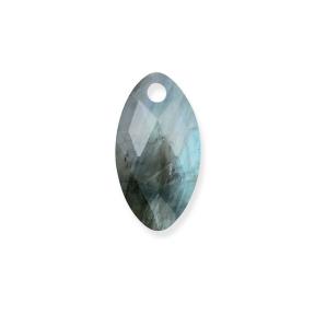 sparkling jewels leaf editions facet labradorite hanger pengem18-fct-s