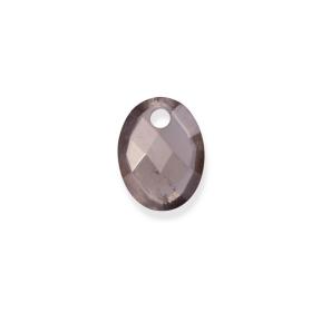Sparkling Jewels Hanger Medium Oval Smoky Quartz PENGEM23-MO