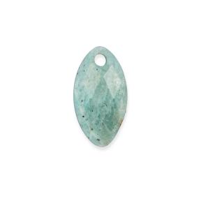 Sparkling Jewels Hanger Leaf Editions Facet Rich Green Amazonite PENGEM57-FCT-S