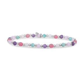 Sparkling Jewels Multi Gem Interstellar Armband SB-MULTI01-3MM-MIX