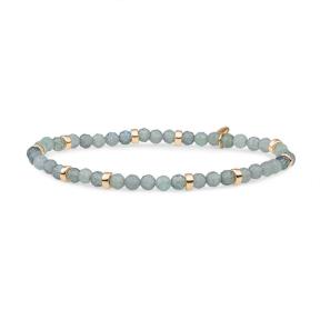 Sparkling Jewels Labradorite Roundel Interstellar Armband SBG-GEM18-MIX-RDL