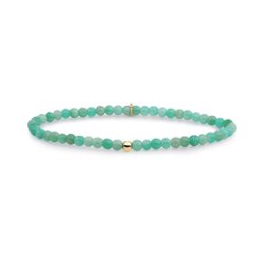 Sparkling Jewels Additional Rich Green Amazonite Saturn 4mm Armband SBG-GEM57-ADD-4MM