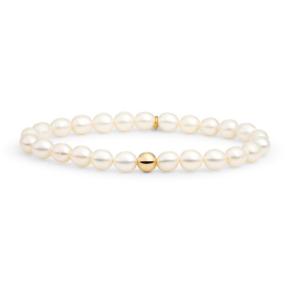 Sparkling Jewels Pearl Saturn 6mm Armband SBG-PEARL-ADD-6MM