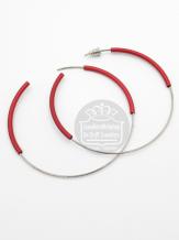 Step by Step Oorbellen 200094 Rood