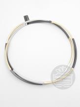 Step by Step Collier 300148-geel verguld-grijs