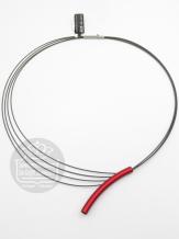 Step by Step Collier 600417-Rood-Zwart