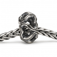 trollbeads kraal Hartenband TAGBE-10246 zilver