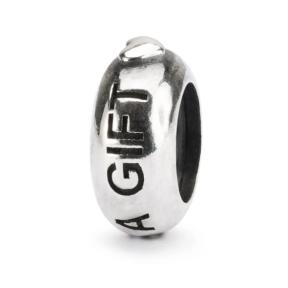 trollbeads stopper My Life Is A Gift TAGBE-20236 zilver