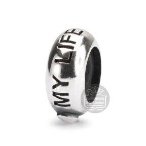 trollbeads stopper My Life Is A Gift TAGBE-20236 zilver