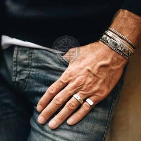 Taj Amsterdam zilveren Anand armband MB11