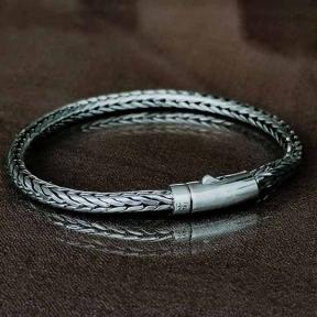 Taj Amsterdam zilveren Anand armband MB11