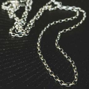 Taj Amsterdam zilveren Gunnar ketting MN02