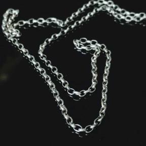 Taj Amsterdam zilveren Gunnar ketting MN07