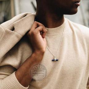 Taj Amsterdam zilveren Binh hanger MP13