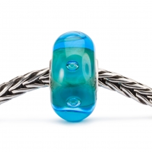 Trollbeads Uranus glas kraal TGLBE-10469