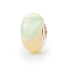 Trollbeads Lichtpastel Gordeldier glas kraal TGLBE-20320