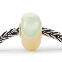 Trollbeads Lichtpastel Gordeldier glas kraal TGLBE-20320