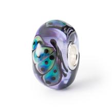 Trollbeads Vlindergeluk glas kraal TGLBE-20349