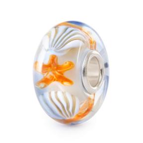 Trollbeads Oceaan Metgezellen glas kraal TGLBE-20460