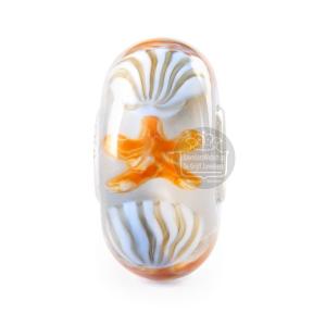 Trollbeads Oceaan Metgezellen glas kraal TGLBE-20460