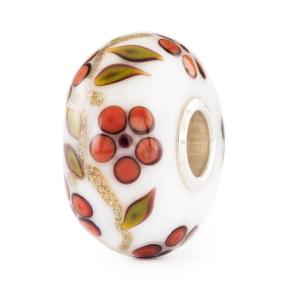 Trollbeads Fluistering van de Bloesem glas kraal TGLBE-20467