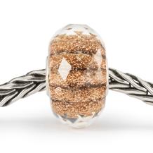 Trollbeads Chocolade en Knuffels glas kraal TGLBE-30122