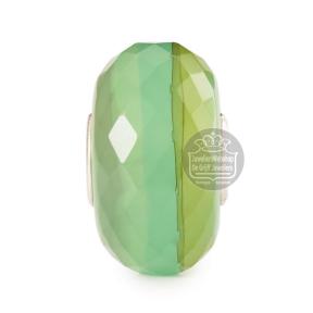 Trollbeads Salie Watersteen glas kraal TGLBE-30157