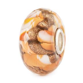 Trollbeads Ambervouw glas kraal TGLBE-30166