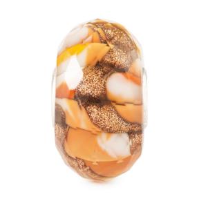 Trollbeads Ambervouw glas kraal TGLBE-30166