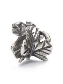 trollbeads kraal esdoornbladeren TAGBE-10198 zilver