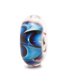 Trollbeads Droomgolf glas kraal TGLBE-10141