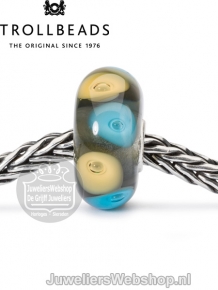 Trollbeads Zwevende ballonnen glas kraal TGLBE-10433