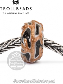 Trollbeads Gouden Takken glas kraal TGLBE-20096