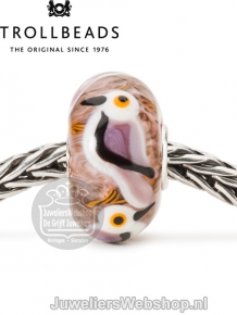 Trollbeads Liefdeslied glas kraal TGLBE-20101