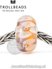Trollbeads Laan van de Passie glas kraal TGLBE-20104