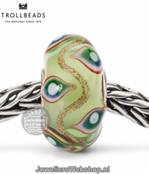 Trollbeads TGBLE-10426 Illusie glaskraal