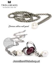 Trollbeads TAGFA-00022 Zilveren collier 90cm