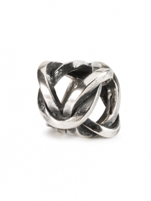 trollbeads kraal Knoop van veerkracht TAGBE-20218 zilver
