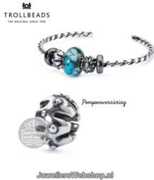 Trollbeads TAGBE-10176 pompoenversiering kraal