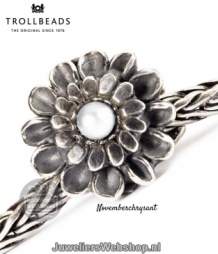 Trollbeads TAGBE-00037 Novemberchrysant bedel