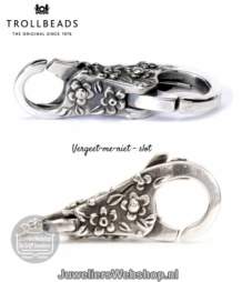Trollbeads TAGLO-00028 vergeet me niet slotje zilver
