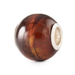Trollbeads Ronde Rode Tijgeroog TSTBE-00044