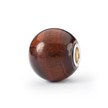 Trollbeads Jumbo Rond Rood Tijgeroog kraal TSTBE-10018 roodbruin